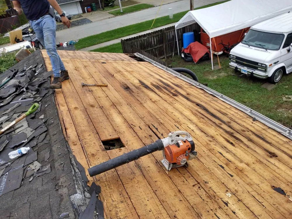 Slide of Perez Roofing Construction