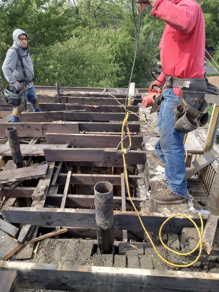 Slide of Perez Roofing Construction