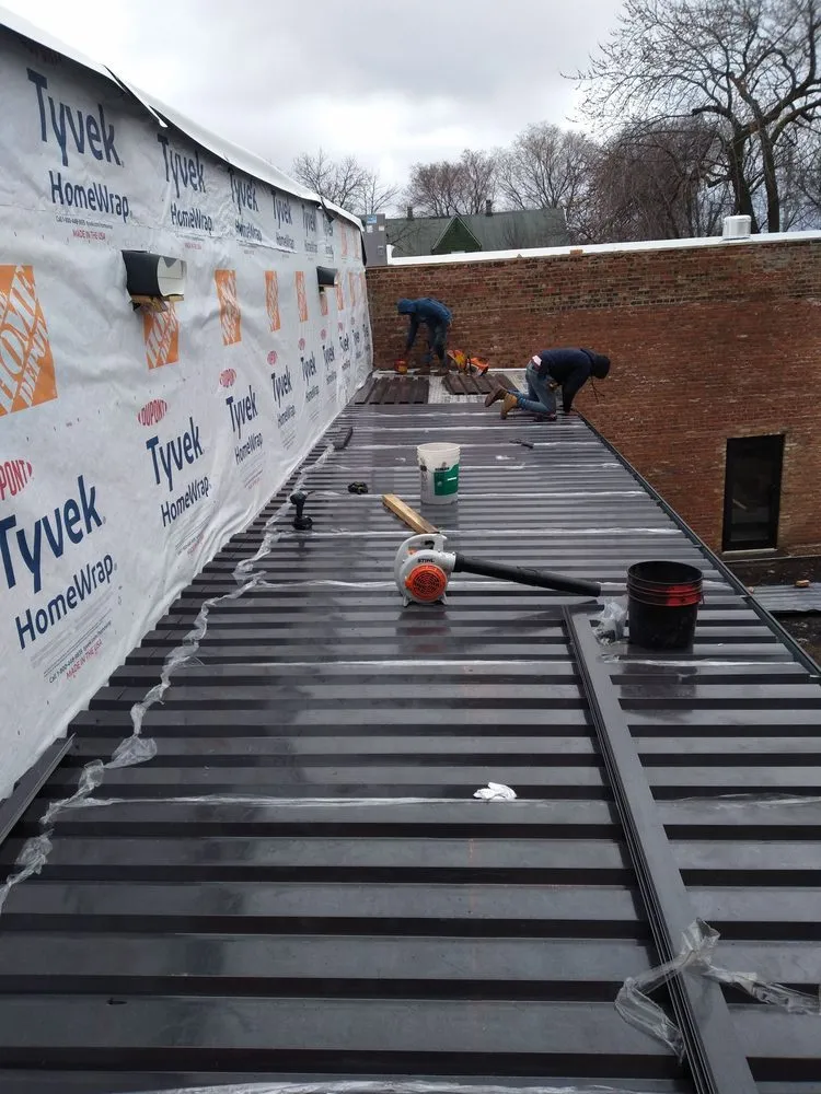 Slide of Perez Roofing Construction