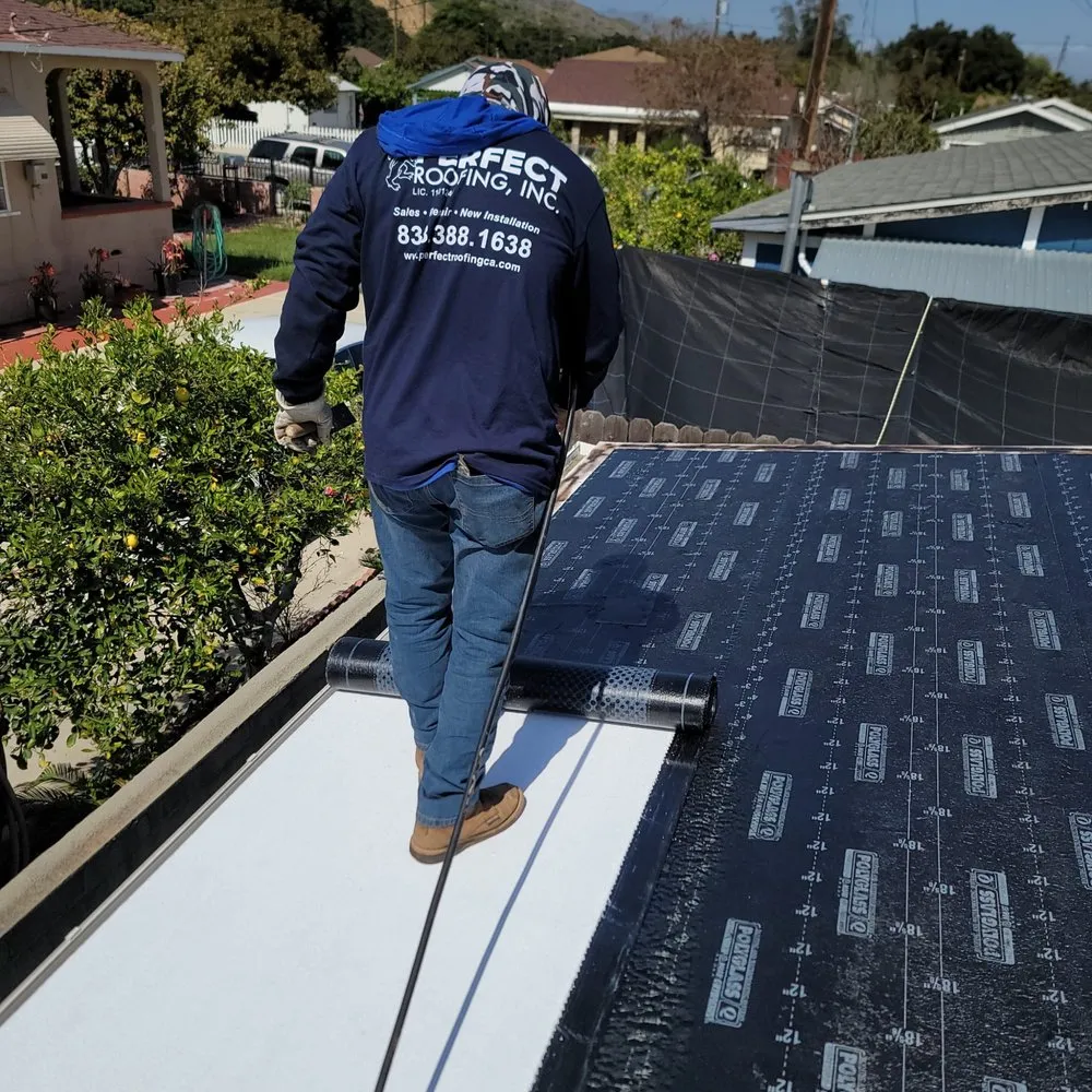 Slide of Perfect Roofing