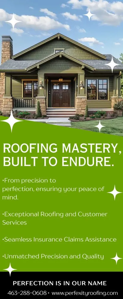 Slide of Perfexity Roofing
