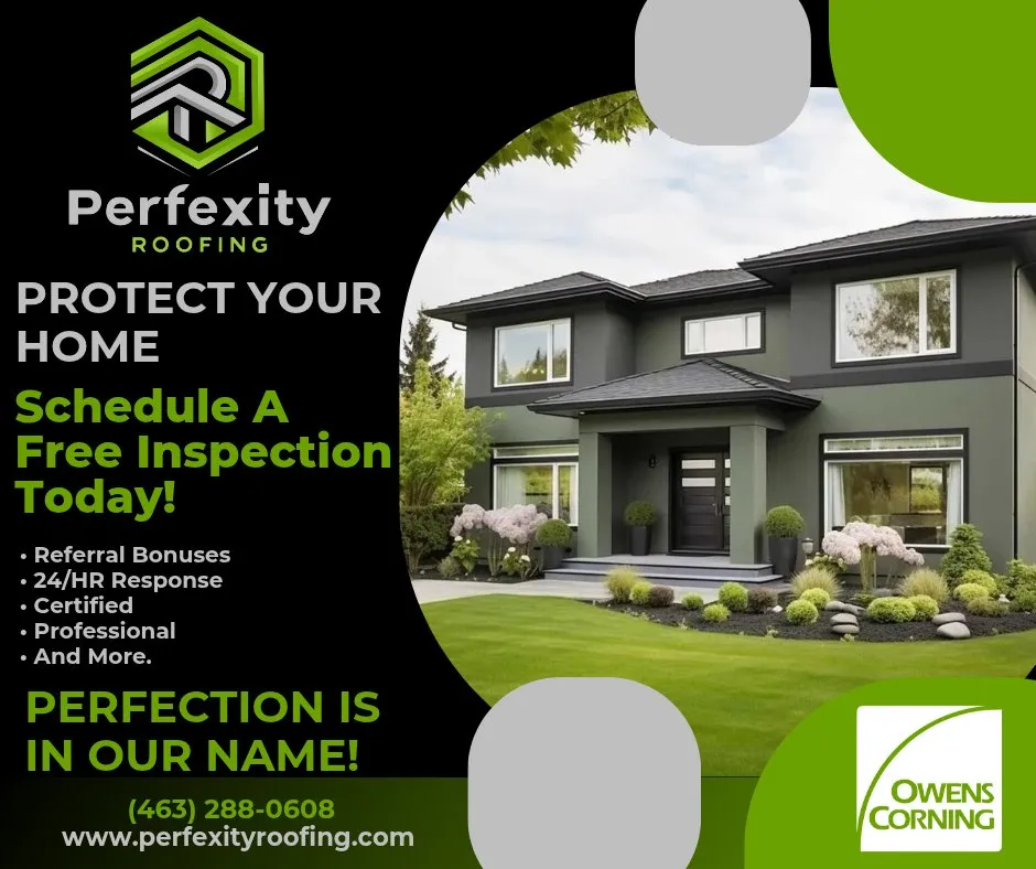 Slide of Perfexity Roofing