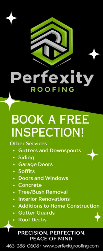 Slide of Perfexity Roofing