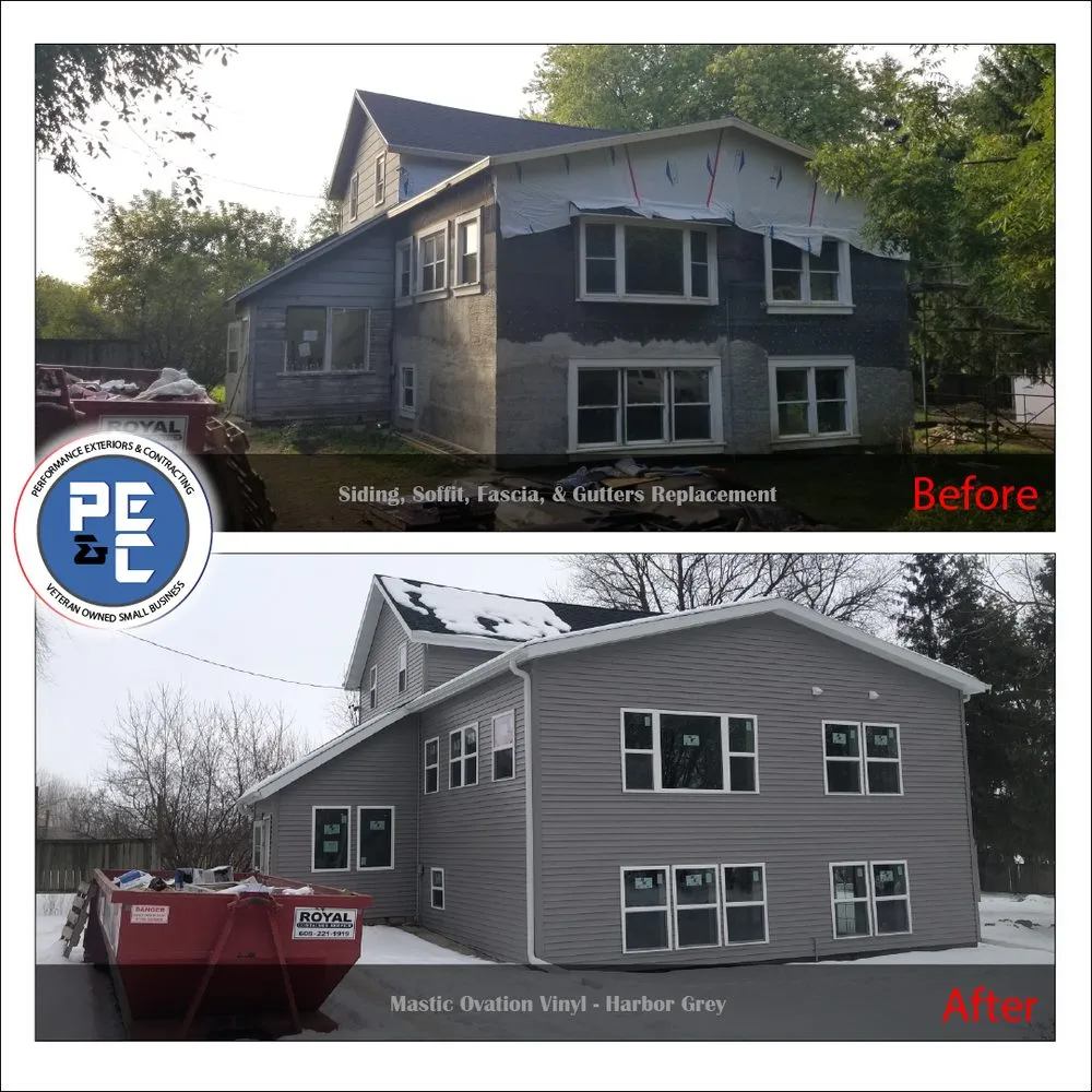 Slide of Performance Exteriors & Contracting