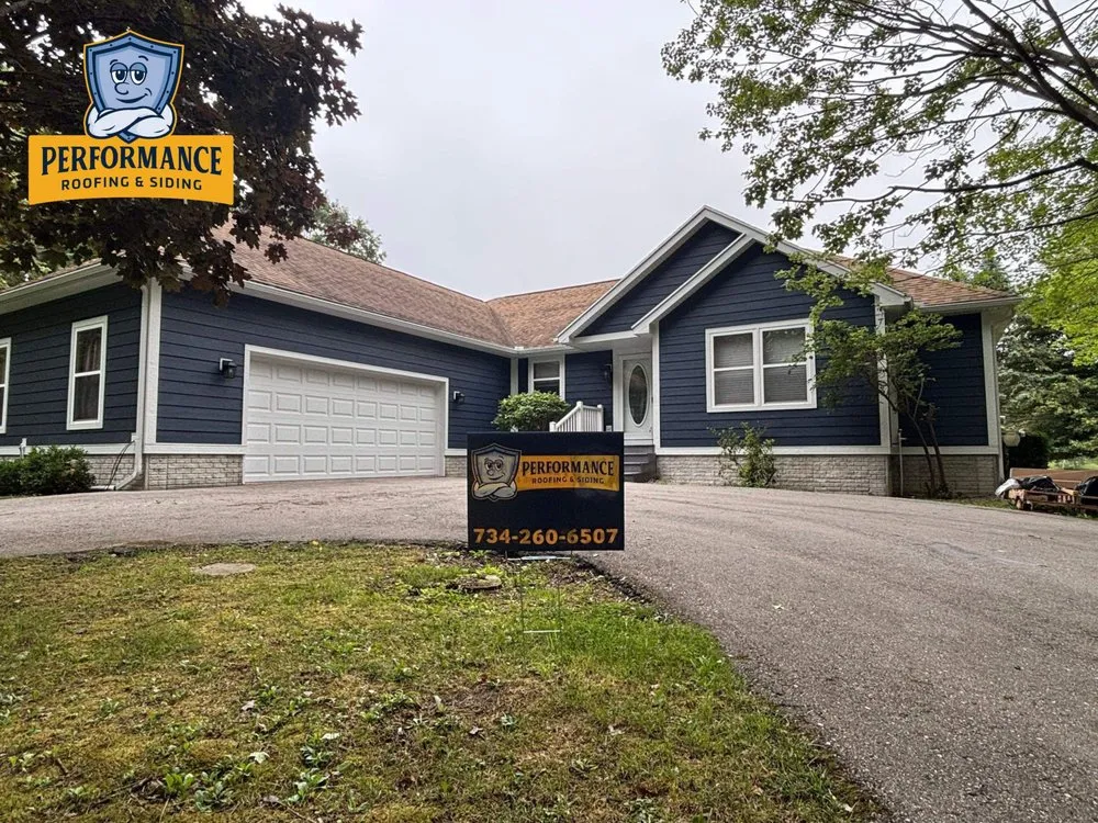 Slide of Performance Roofing and Siding