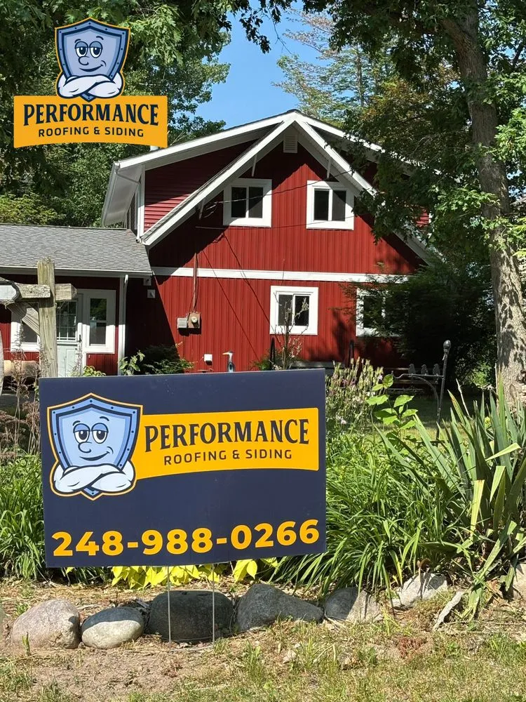 Slide of Performance Roofing and Siding