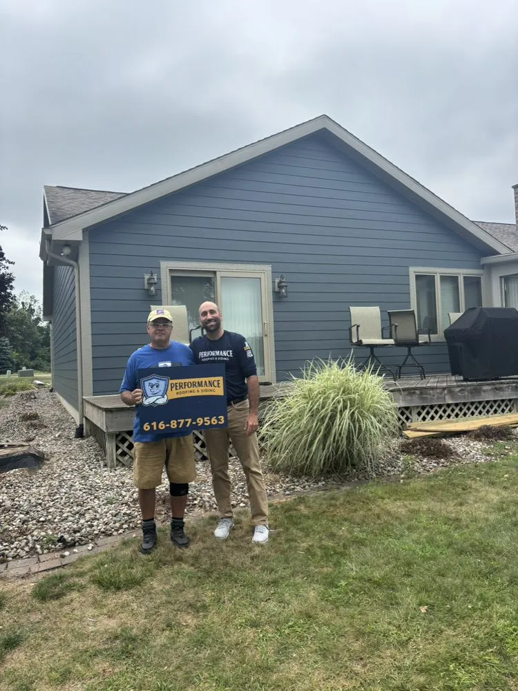 Slide of Performance Roofing and Siding