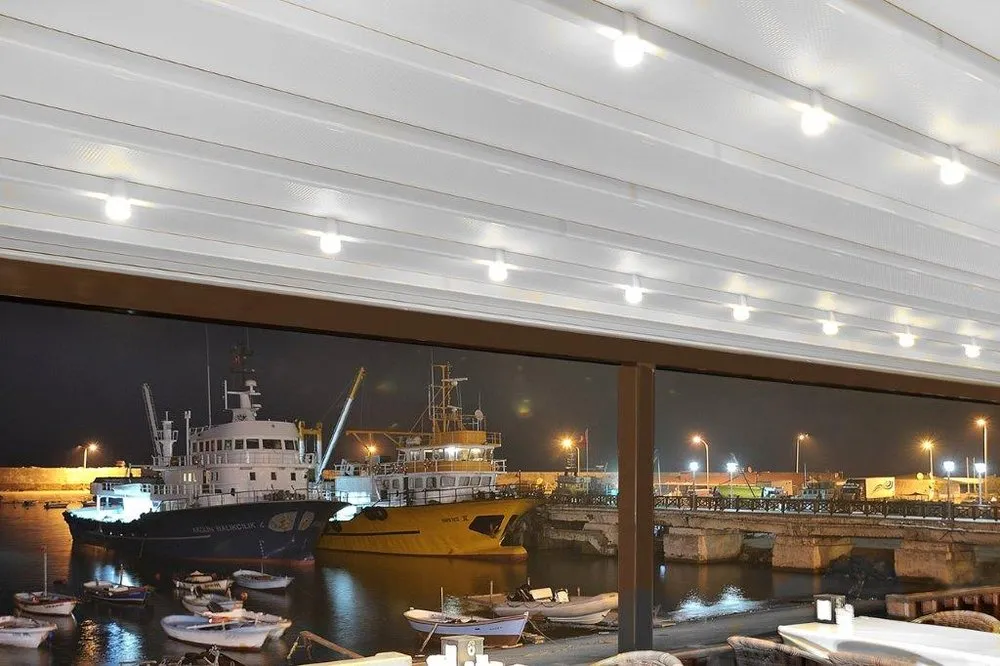 Slide of Pergola Roof