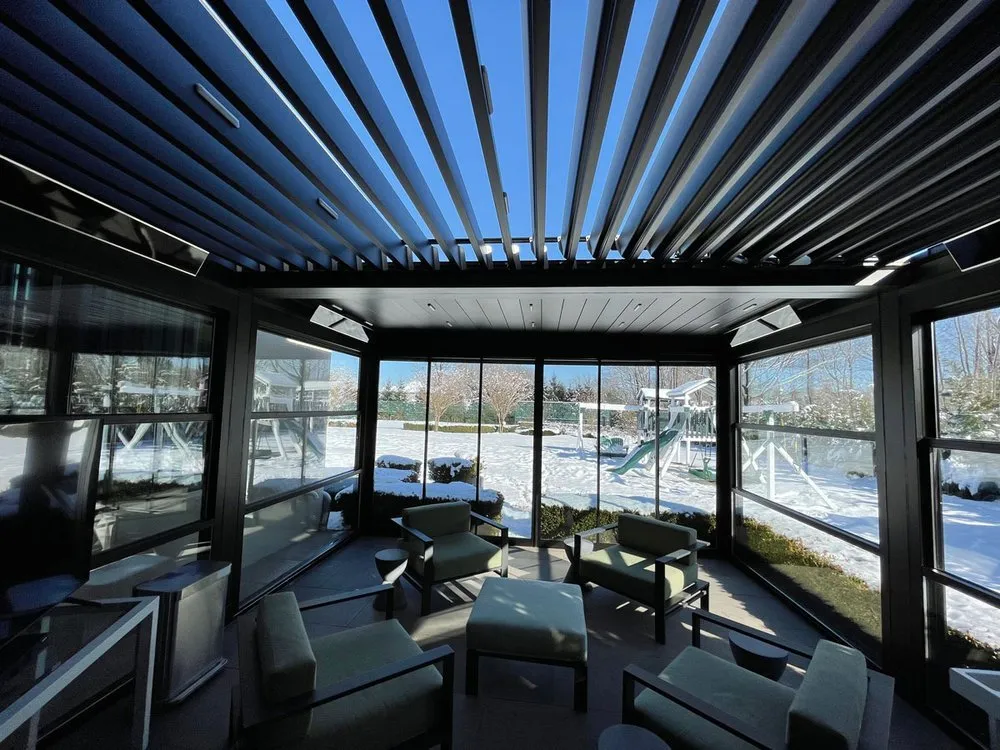 Slide of Pergola Roof
