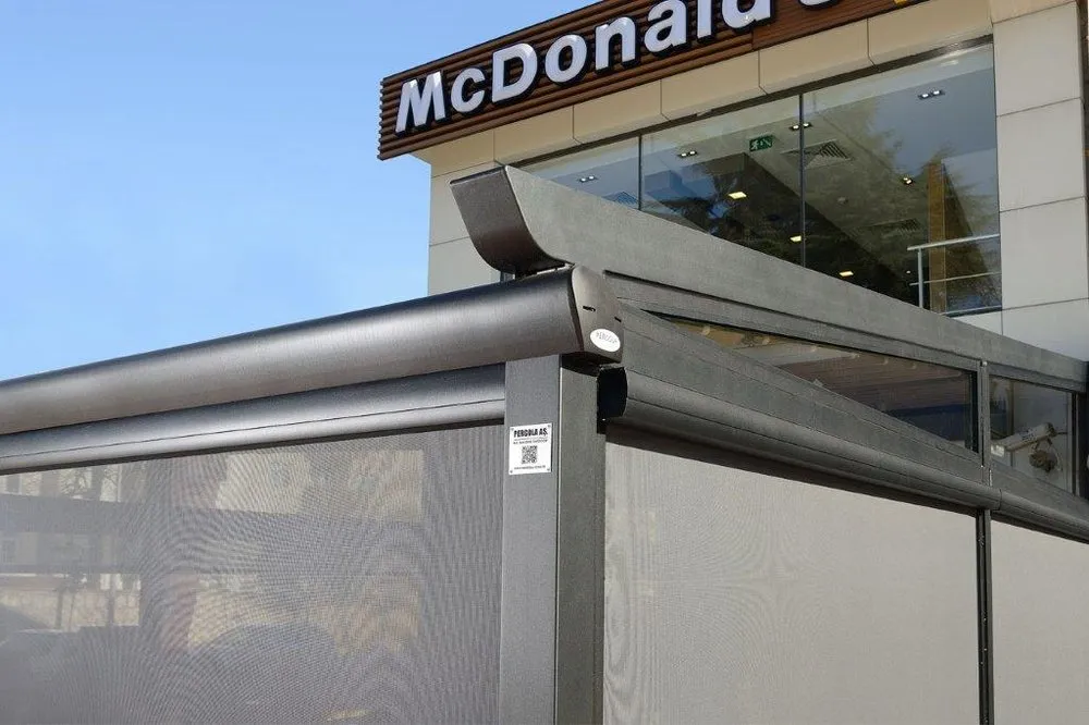 Slide of Pergola Roof