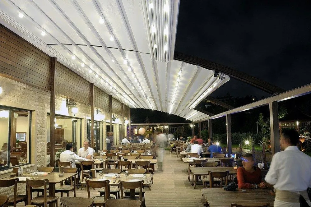 Slide of Pergola Roof