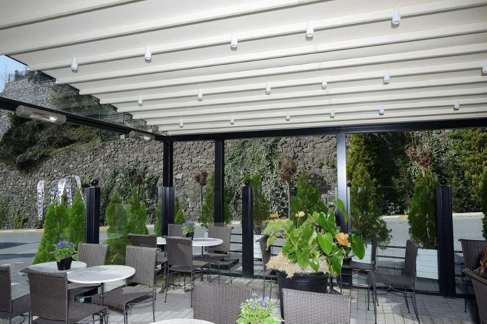 Slide of Pergola Roof