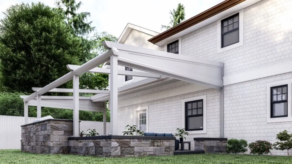 Slide of Pergola Roof