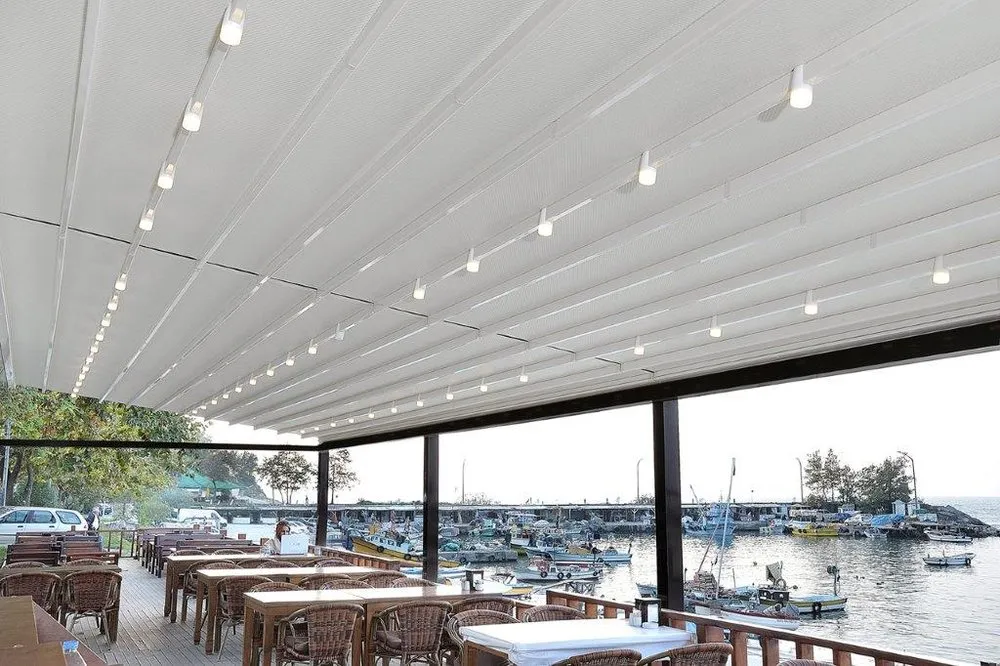 Slide of Pergola Roof