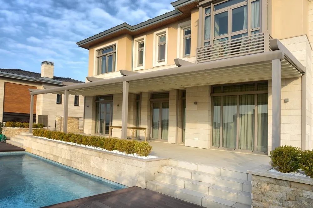 Slide of Pergola Roof