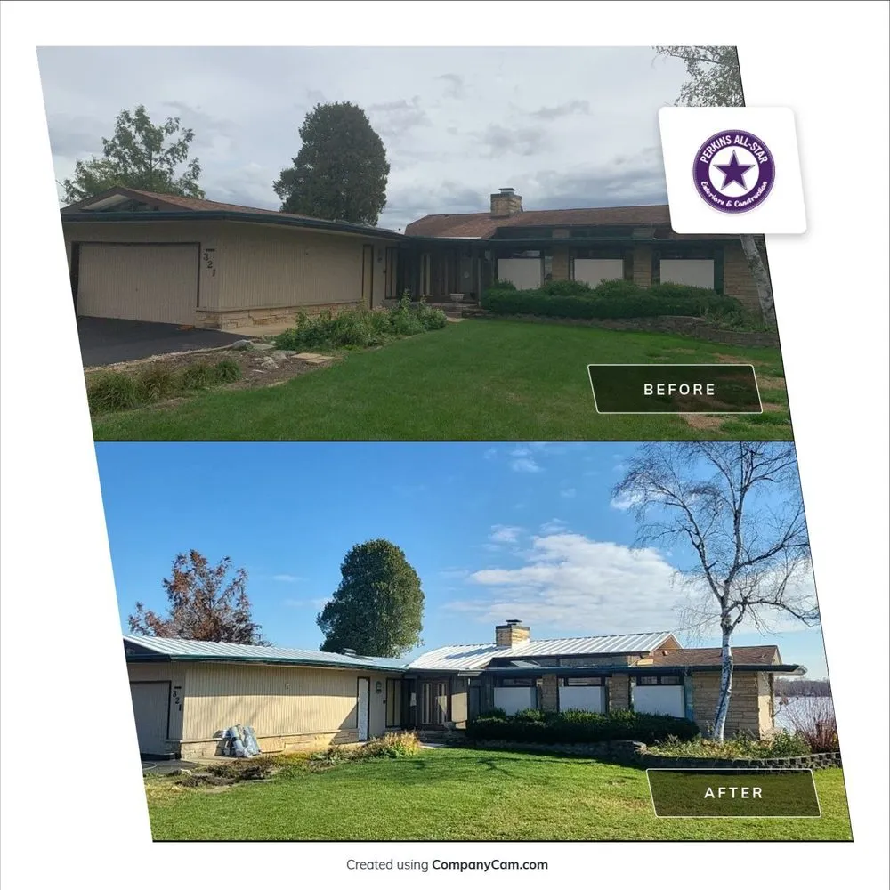 Slide of Perkins All-Star Exteriors and Construction