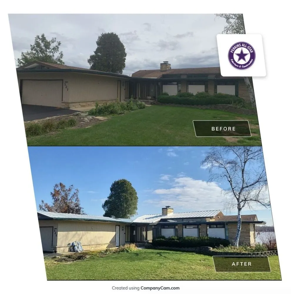 Slide of Perkins All-Star Exteriors and Construction