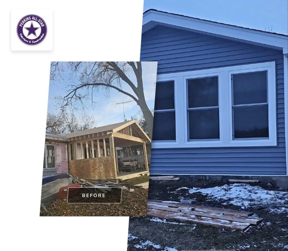 Slide of Perkins All-Star Exteriors and Construction