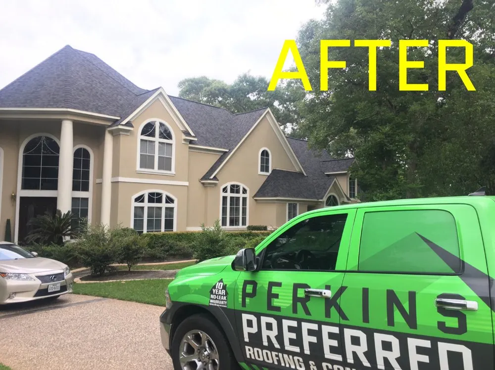 Slide of Perkins Preferred Roofing and Construction