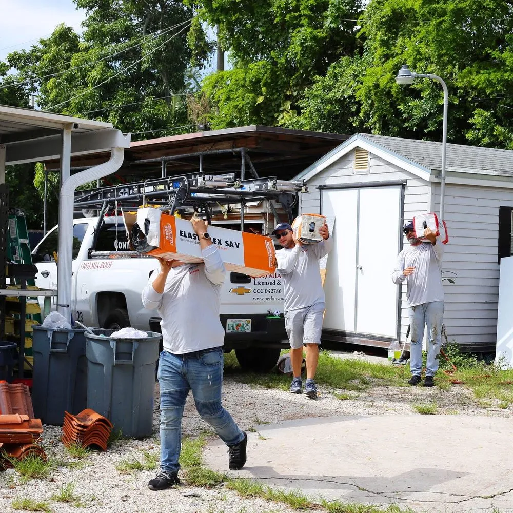 Slide of Perkins Roofing - Miami