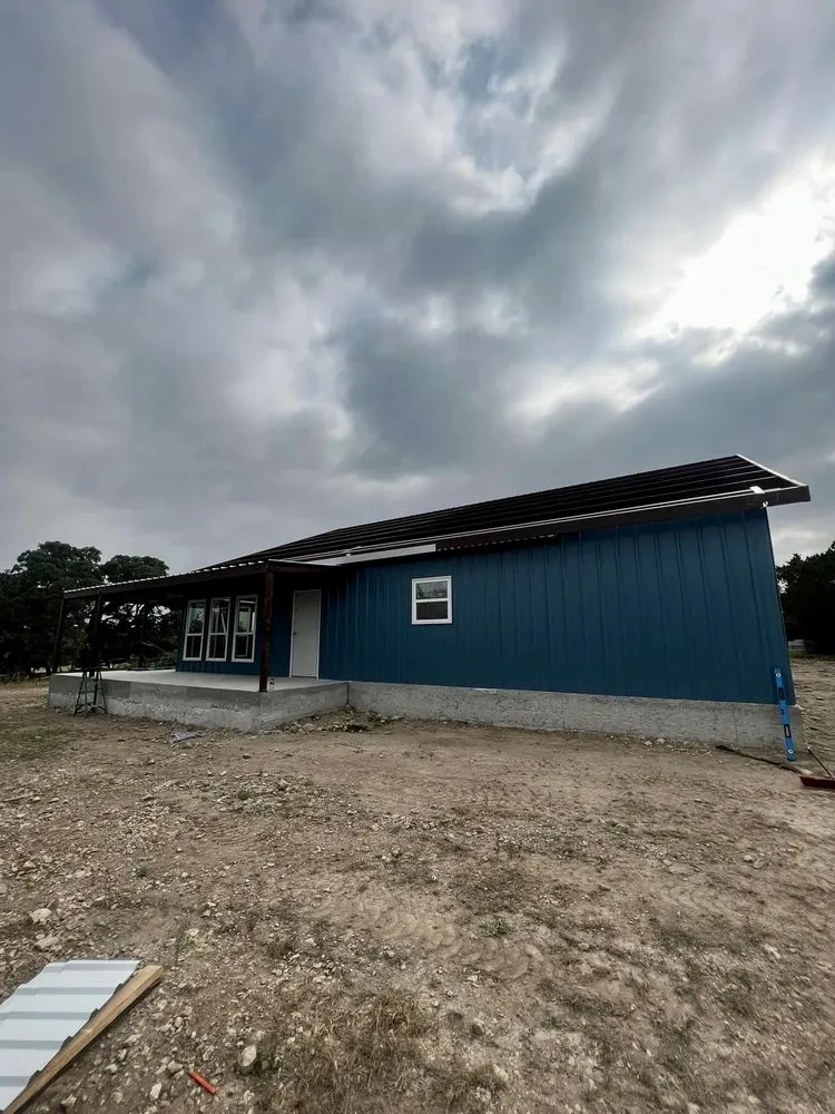 Emergency metal roofing installation after storm damage in Texas, TX by Perks Metal Works