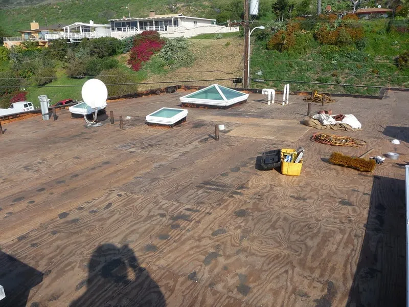 Slide of Permanent Roof