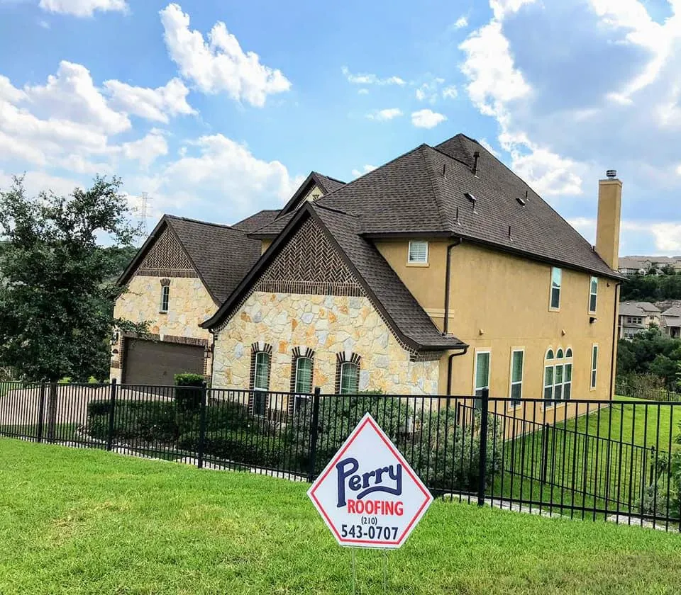 Slide of Perry Roofing