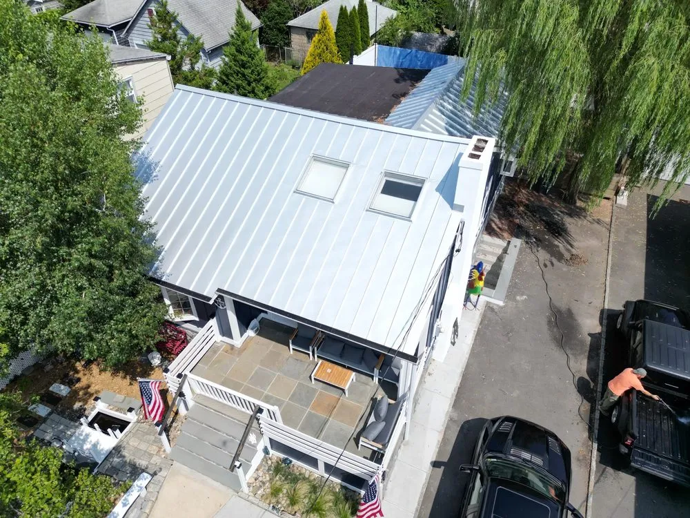 Slide of Perry's Roofing