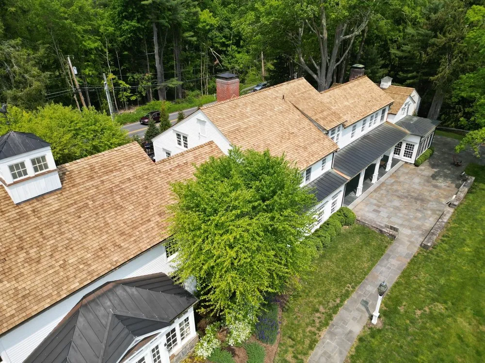 Slide of Perry's Roofing