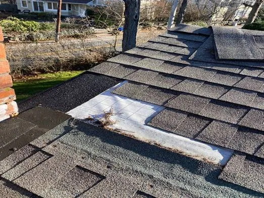 Slide of Perry's Roofing