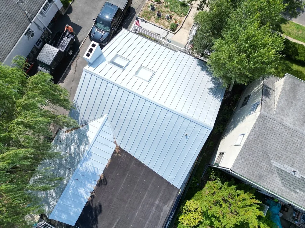 Slide of Perry's Roofing