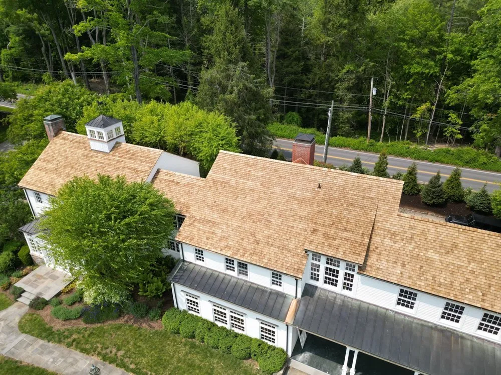 Slide of Perry's Roofing