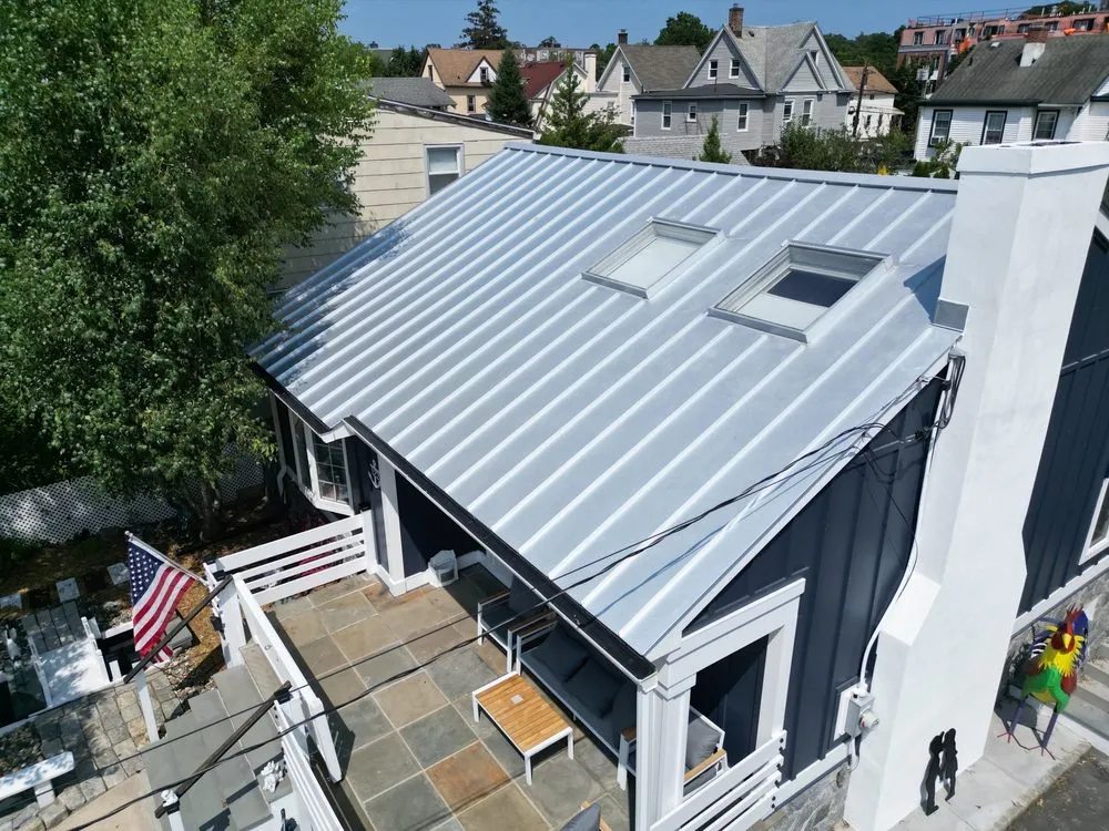 Slide of Perry's Roofing