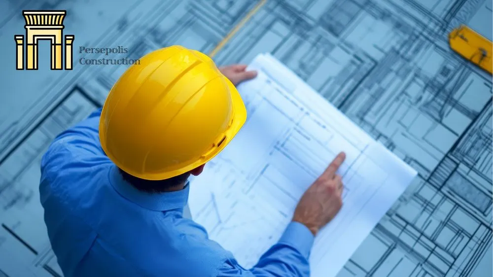 Slide of Persepolis Construction