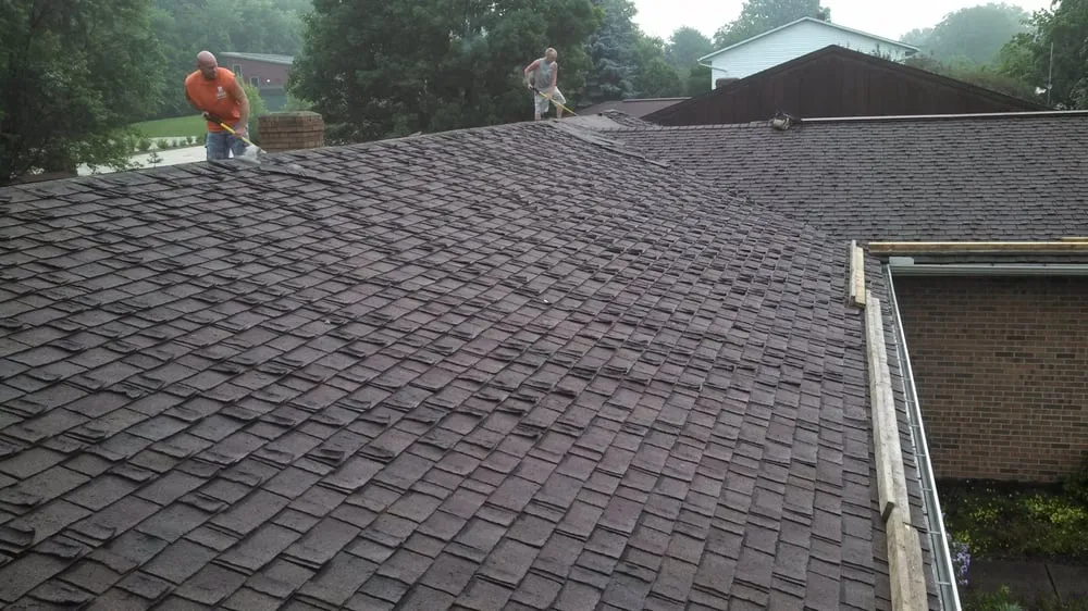 Slide of Peters' Roofing