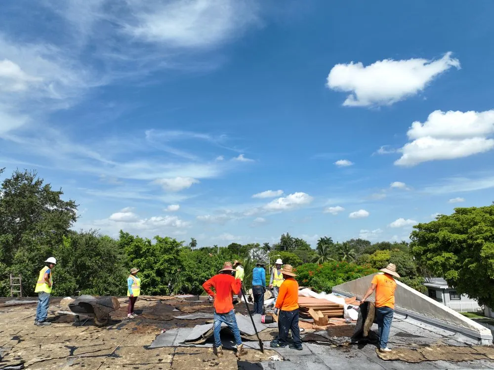 Slide of Peters Roofing