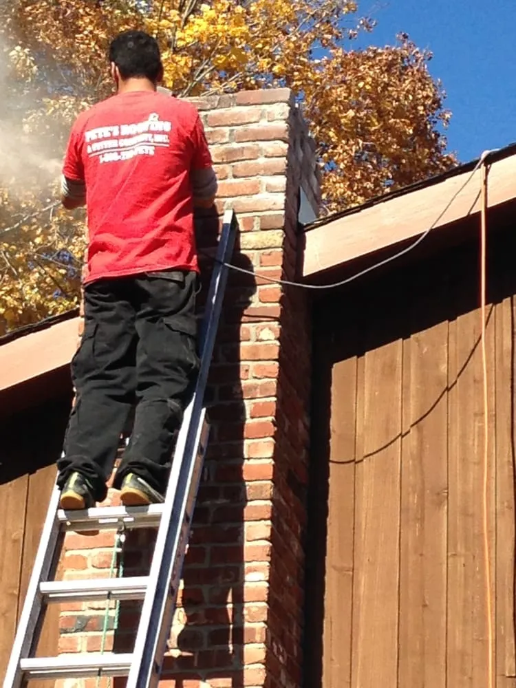 Slide of Pete's Chimney & More