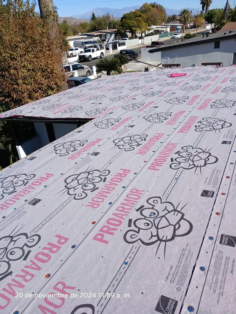 Slide of PEY roofing