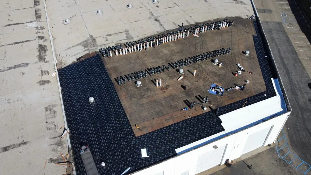 Slide of PEY roofing