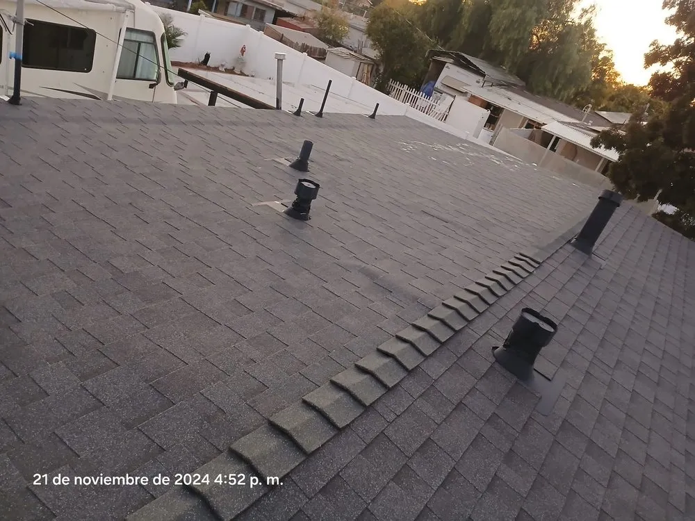 Slide of PEY roofing