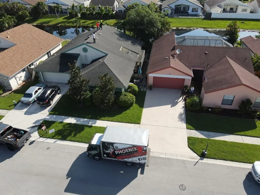 Slide of Phoenix Roofing Group