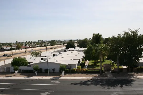 Slide of Phoenix Roofing Team