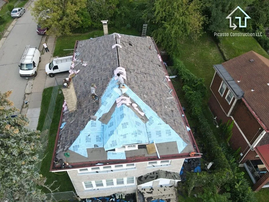 Slide of Picasso Construction