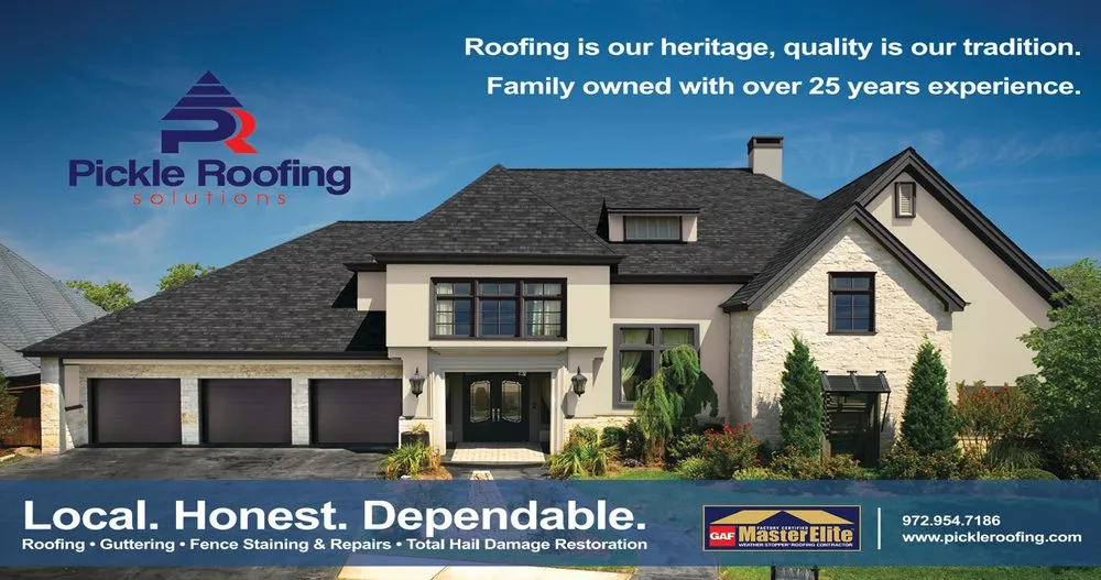 Slide of Pickle Roofing Solutions