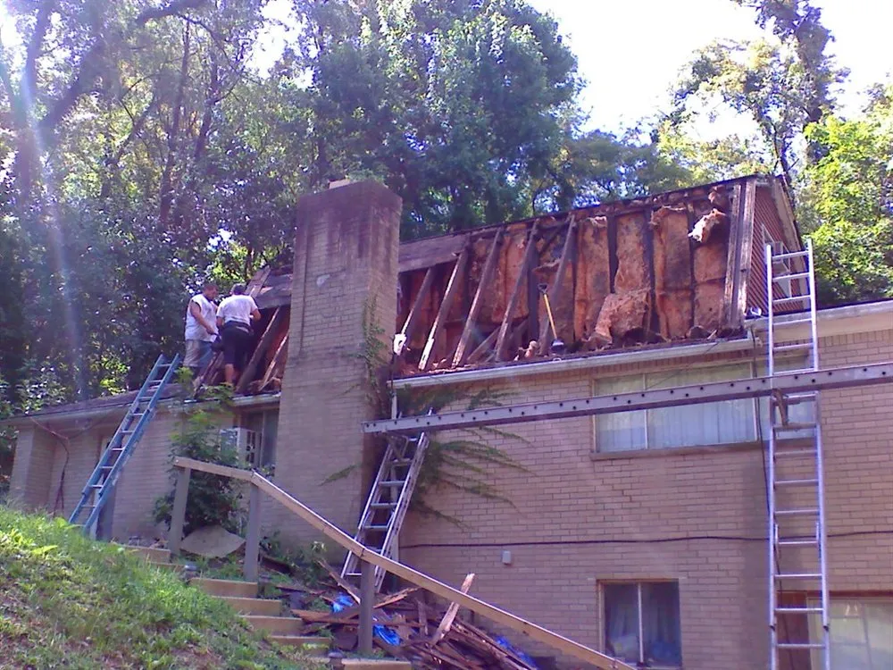 Slide of Pindro Roofing Company