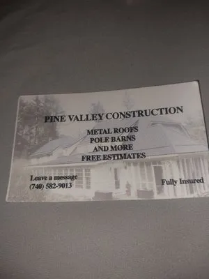 Pine Valley Construction Logo