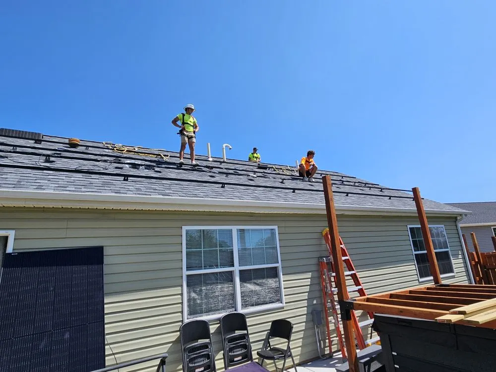 Emergency roof repair for residential properties in St Charles, MO by Pineapple Roofing