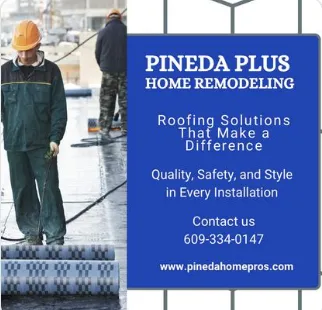 Local roof installation near you across Hamilton Township, NJ - Pineda Plus Home Remodeling