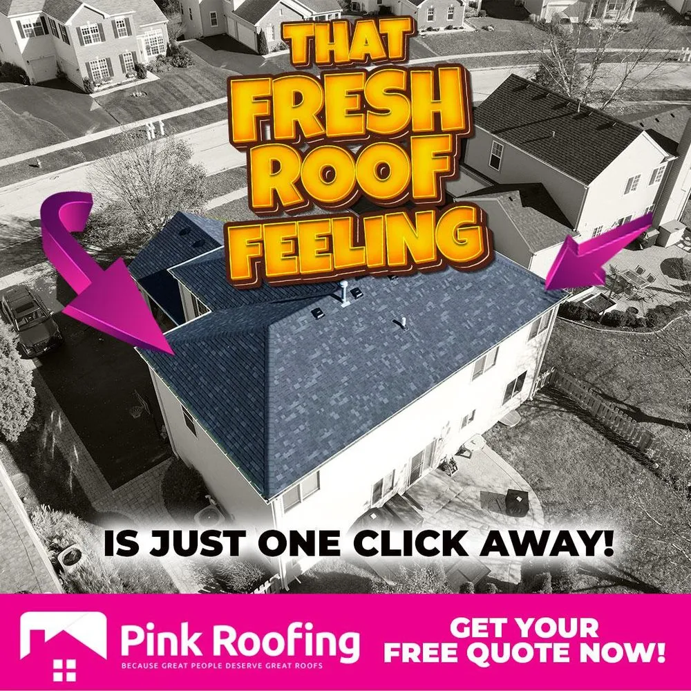 Slide of Pink Roofing