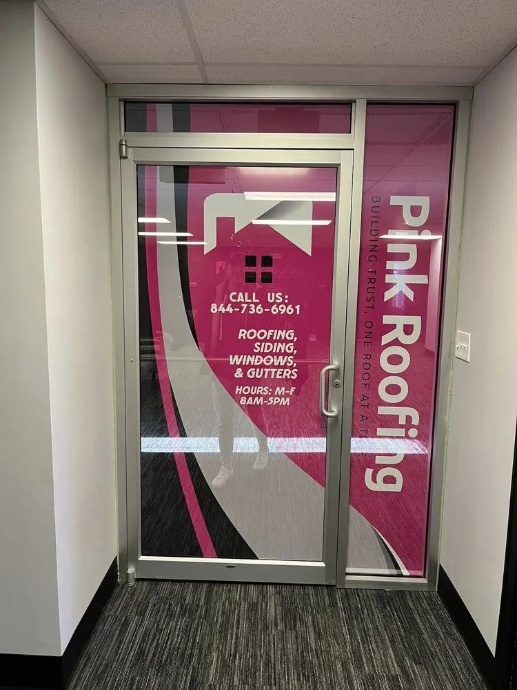 Slide of Pink Roofing